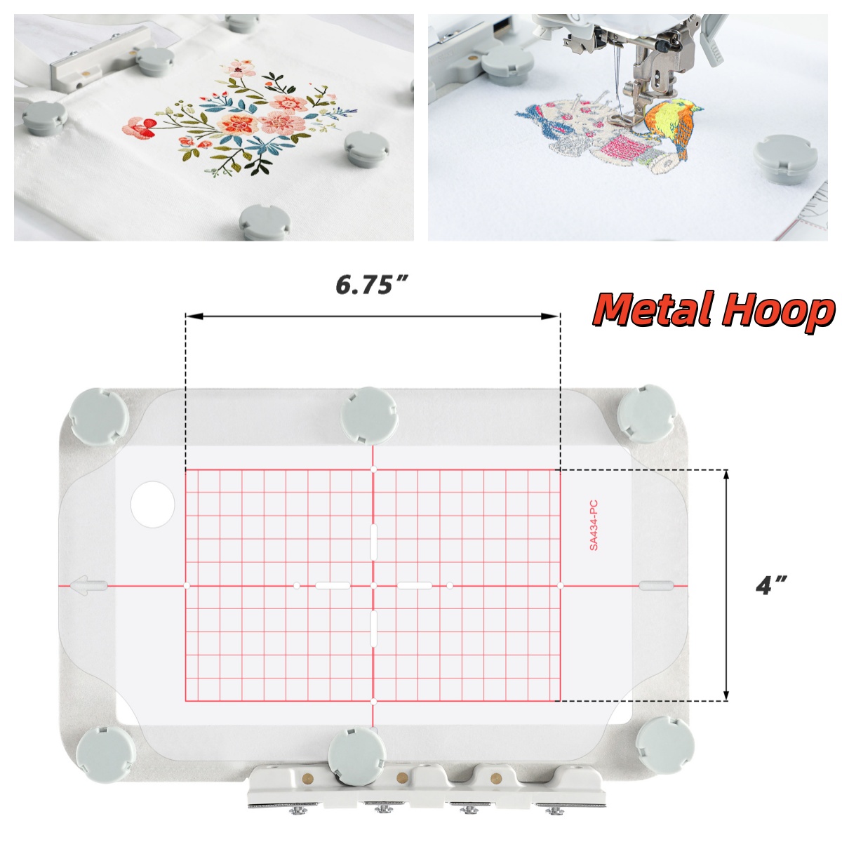 Embroidery Generator - Magnetic Embroidery Hoop Metal Magnetic Hoop