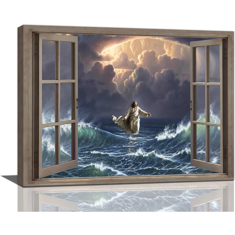 Embroidery Jesus - Christian Jesus diamond painting kit Wall