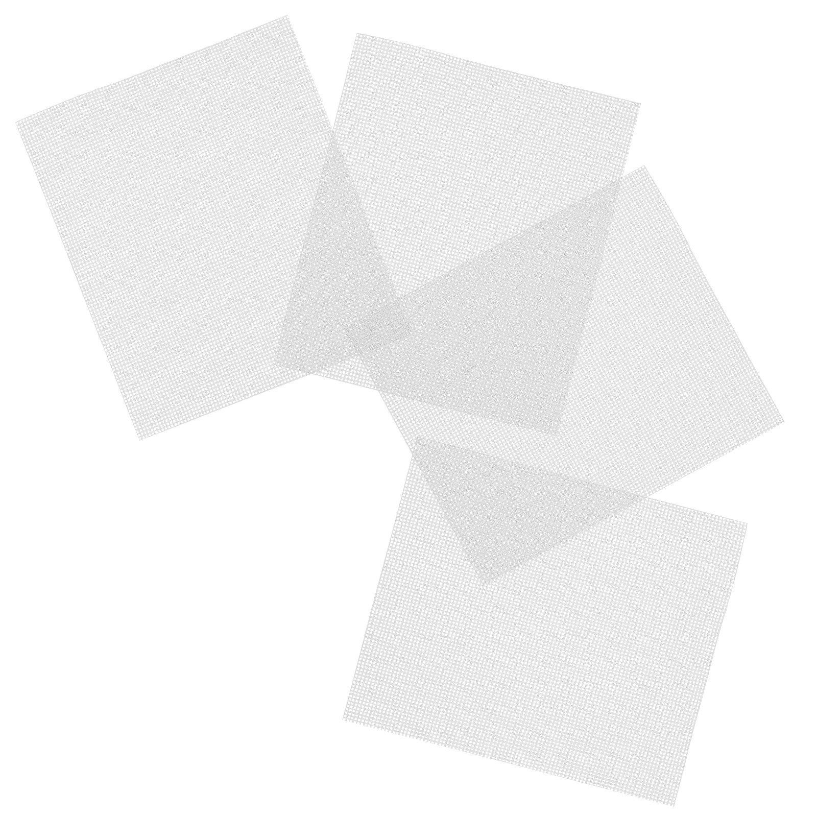 4Pcs Plastic Canvas Mesh Sheet - Embroidery Sheet 评论和价格
