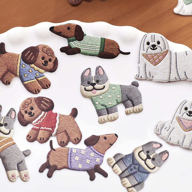 20pcs Embroidery Story Series  - Embroidery Sheet 评论和价格