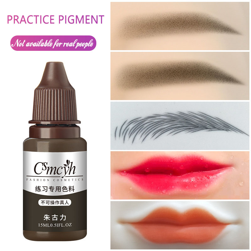 15ml Tattoo Ink Permanent Make - Embroidery Lips 评论和价格