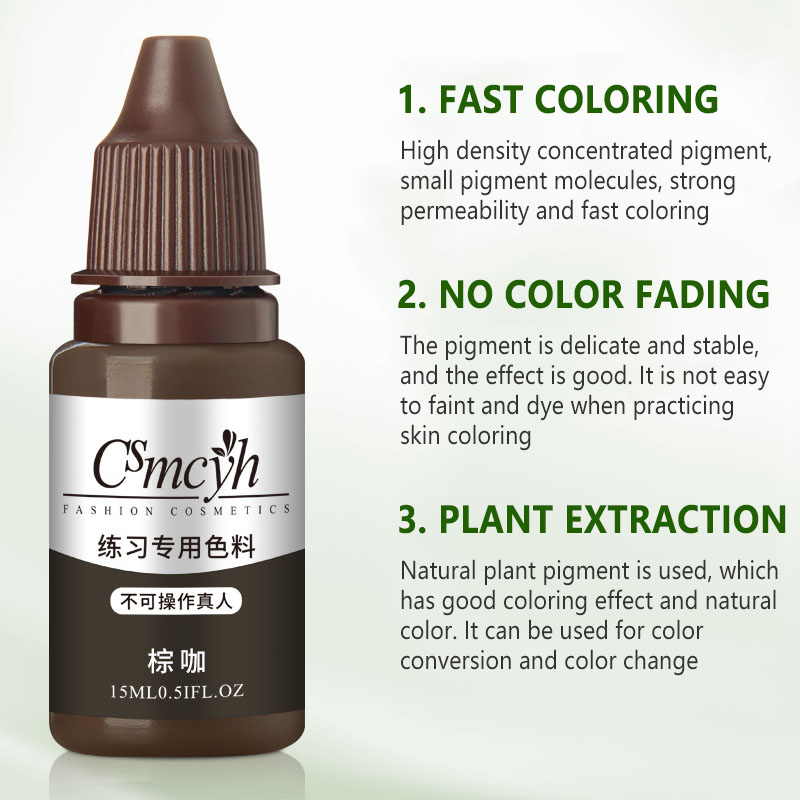 15ml Tattoo Ink Permanent Make - Embroidery Lips 评论和价格