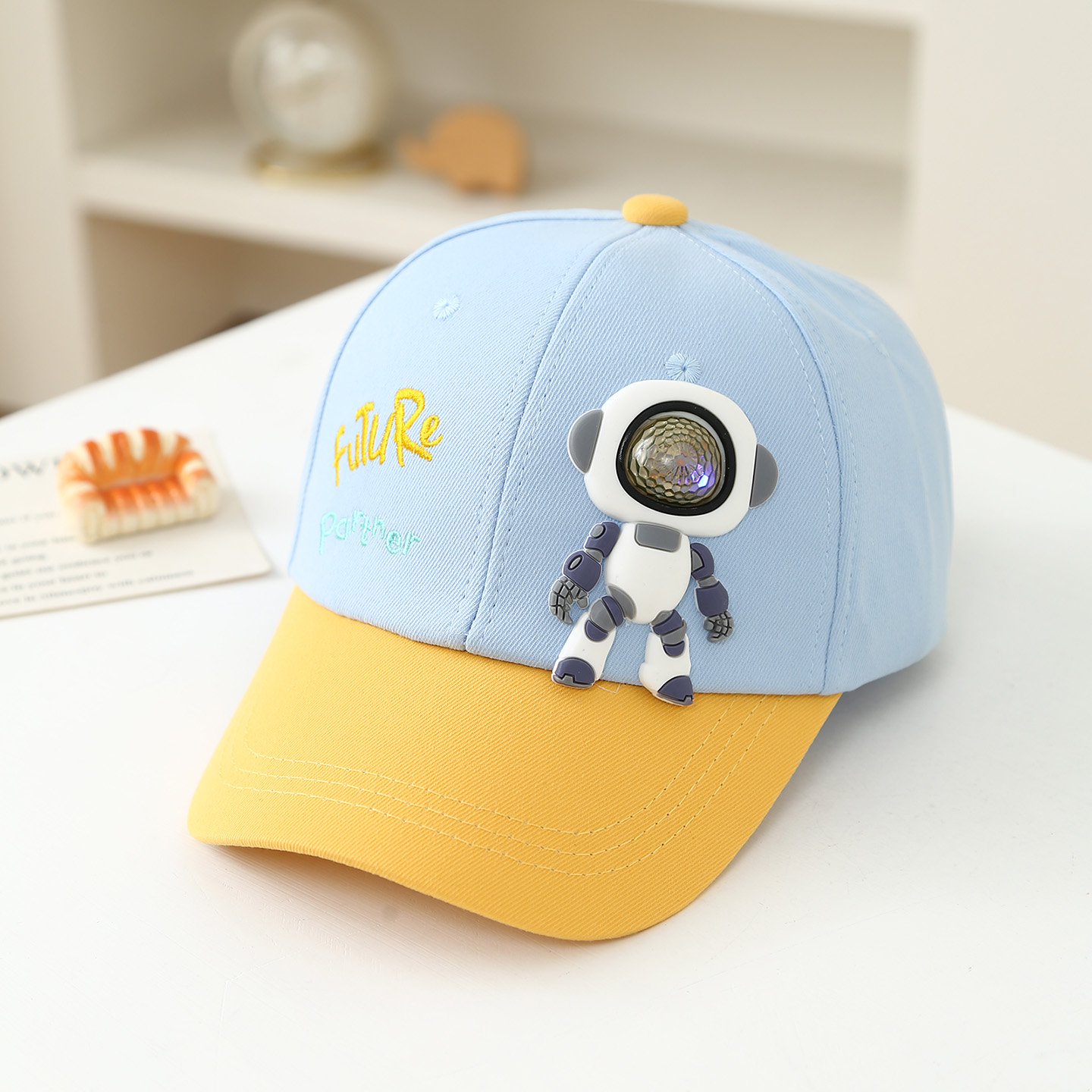 Children's Soft Rubber Robot D - Embroidery Letter 评论和价格