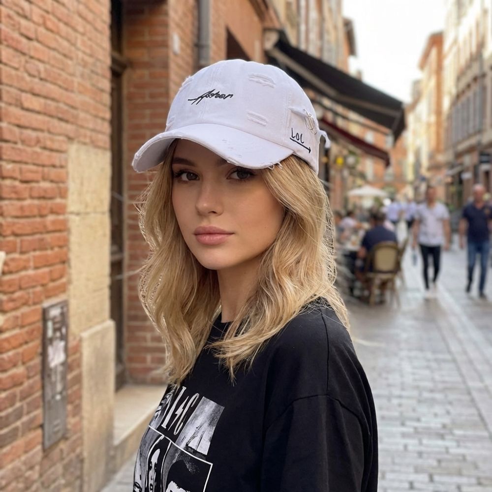 Casual Unisex Baseball Cap Bro - Embroidery Ring Sizes 评论和价格