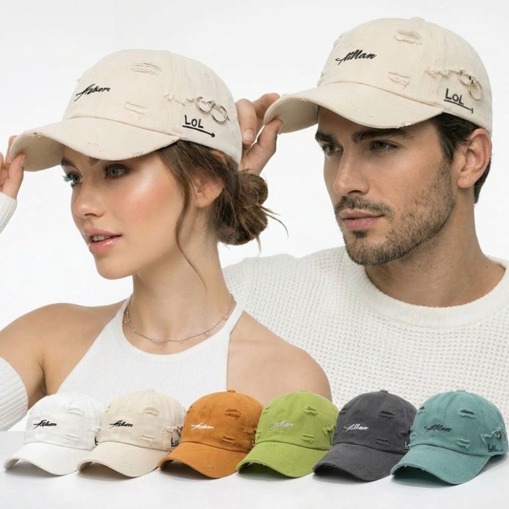 Casual Unisex Baseball Cap Bro - Embroidery Ring Sizes 评论和价格