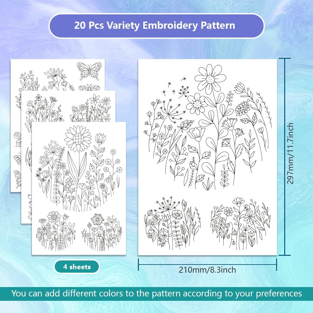 Water Soluble Embroidery Stabi - Embroidery Sheet 评论和价格