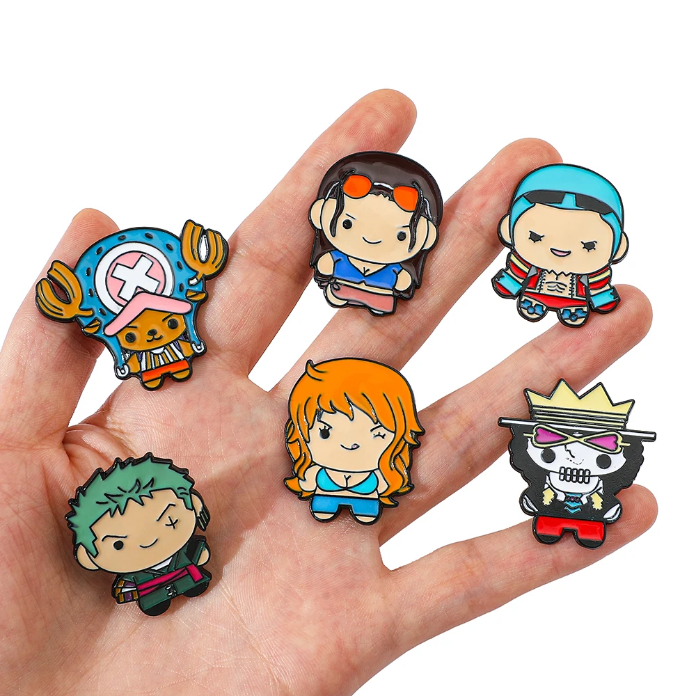 9 Pcs Creative Cartoon Brooch  - Embroidery Outfit 评论和价格