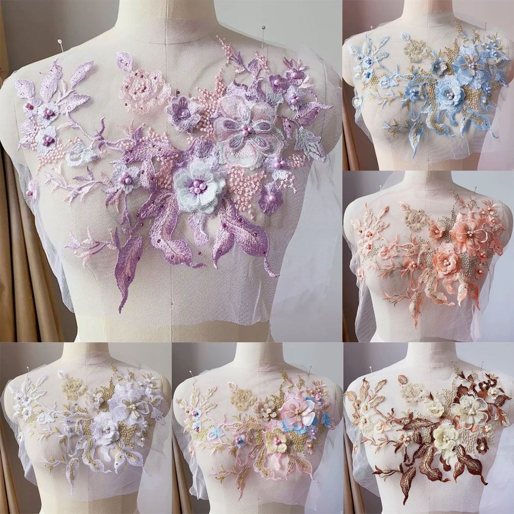 Fashion Elegant Colorful Sequi - Embroidery Gradient 评论和价格