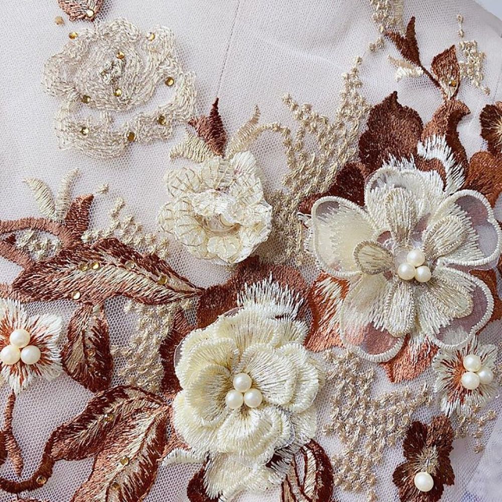 Fashion Elegant Colorful Sequi - Embroidery Gradient 评论和价格