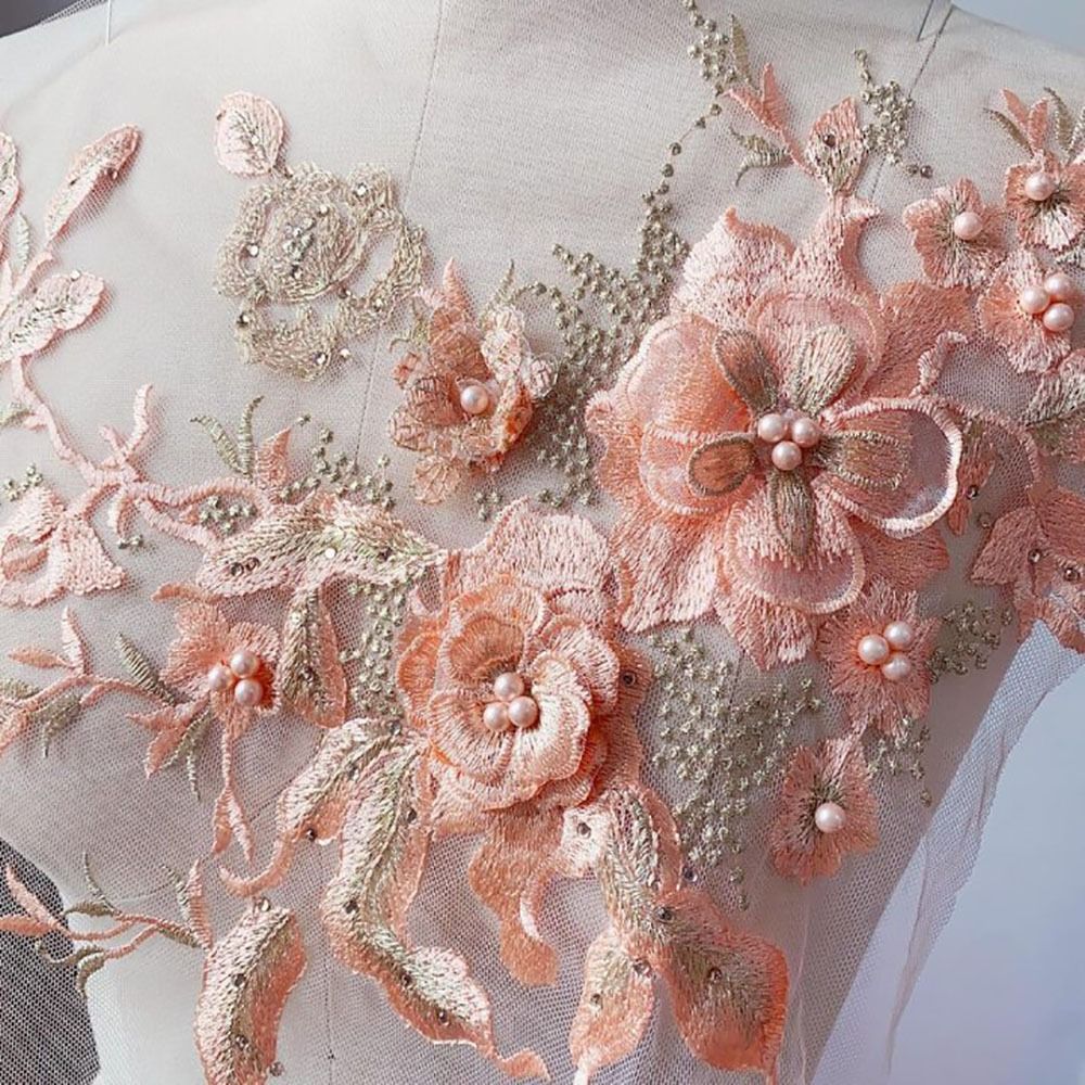 Fashion Elegant Colorful Sequi - Embroidery Gradient 评论和价格
