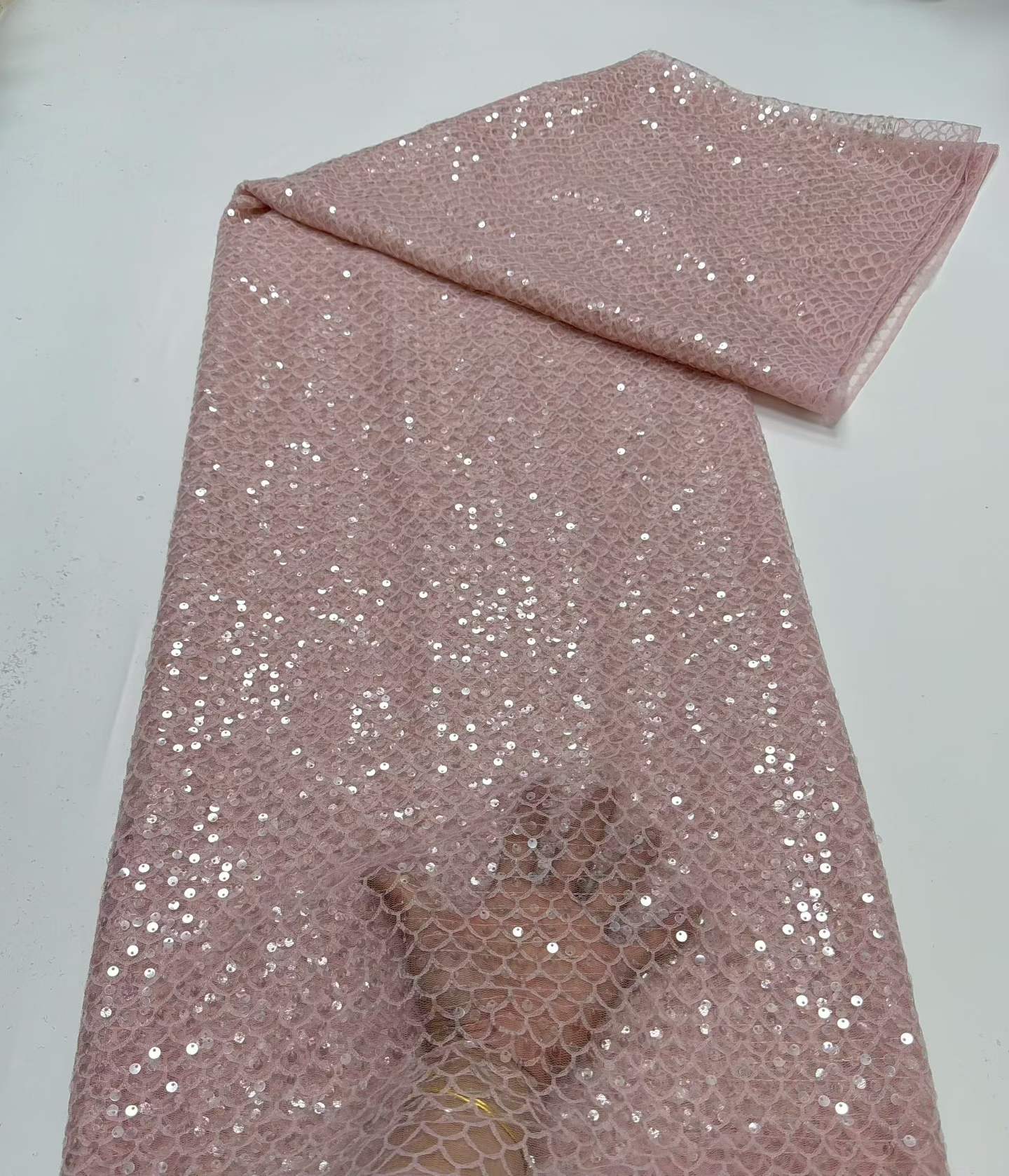 Nigerian Embroidery Lace Net L - Embroidery Net Dress 评论和价格