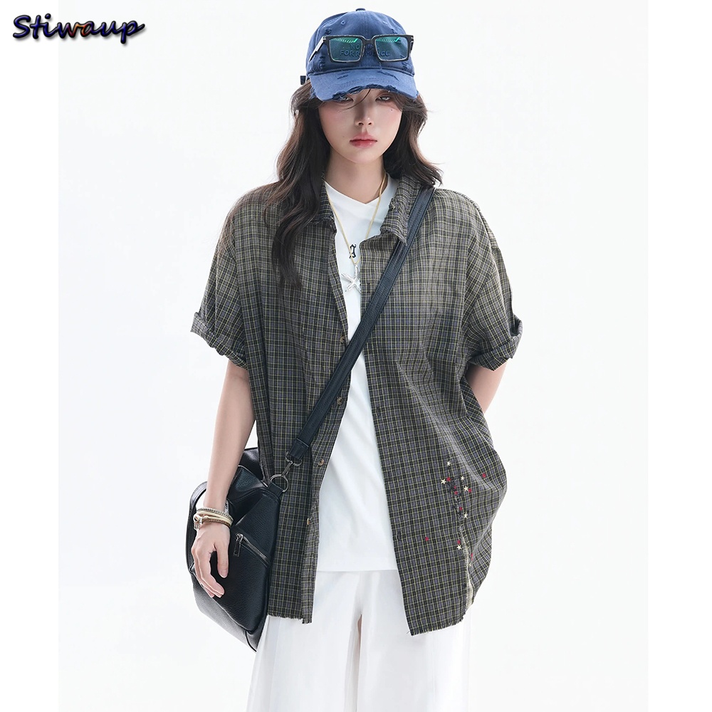 Women's Blouses and Shirts Vin - Embroidery Gradient 评论和价格