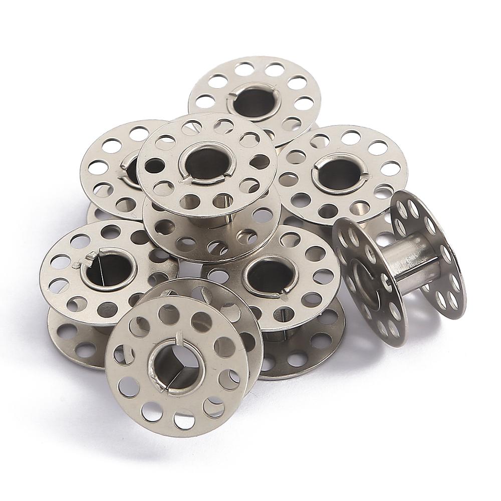 10pcs Iron Metal Bobbins Spool - Embroidery Generator 评论和价格