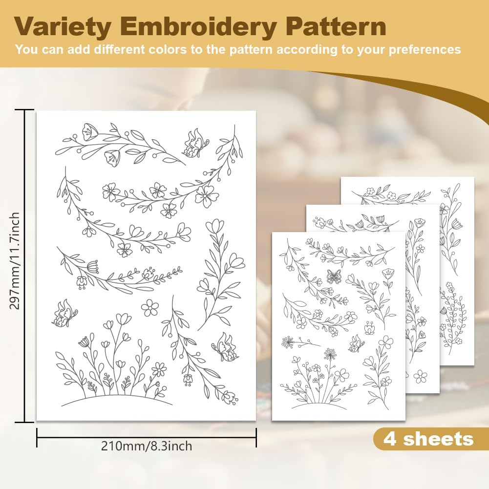 Water Soluble Embroidery Stabi - Embroidery Sheet 评论和价格