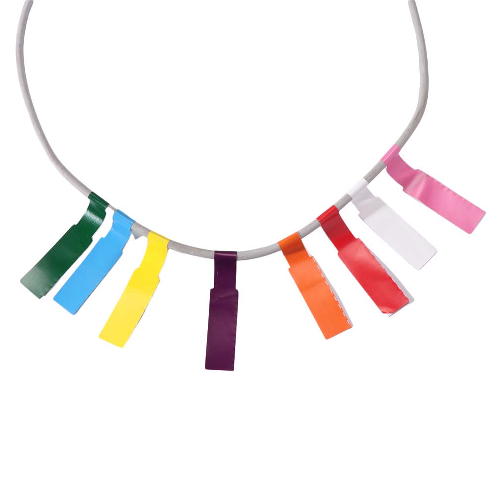 Waterproof Cable Labels Tags C - Embroidery Writing 评论和价格