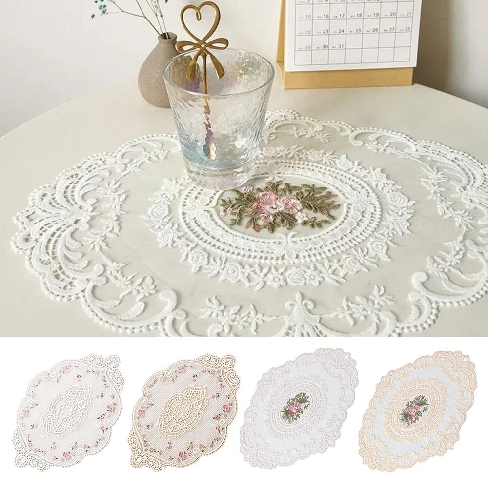 European Oval Retro Vintage La - Embroidery Kitchen 评论和价格