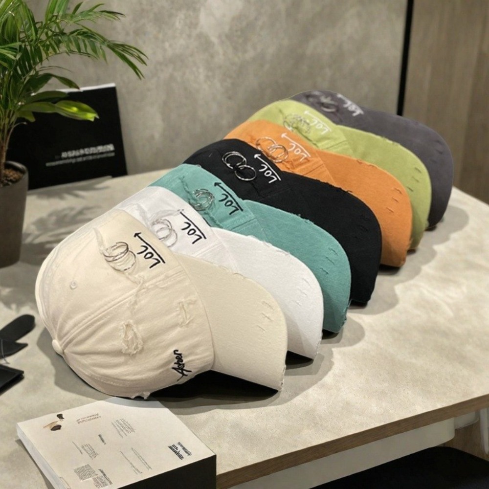 Casual Unisex Baseball Cap Ash - Embroidery Ring Sizes 评论和价格