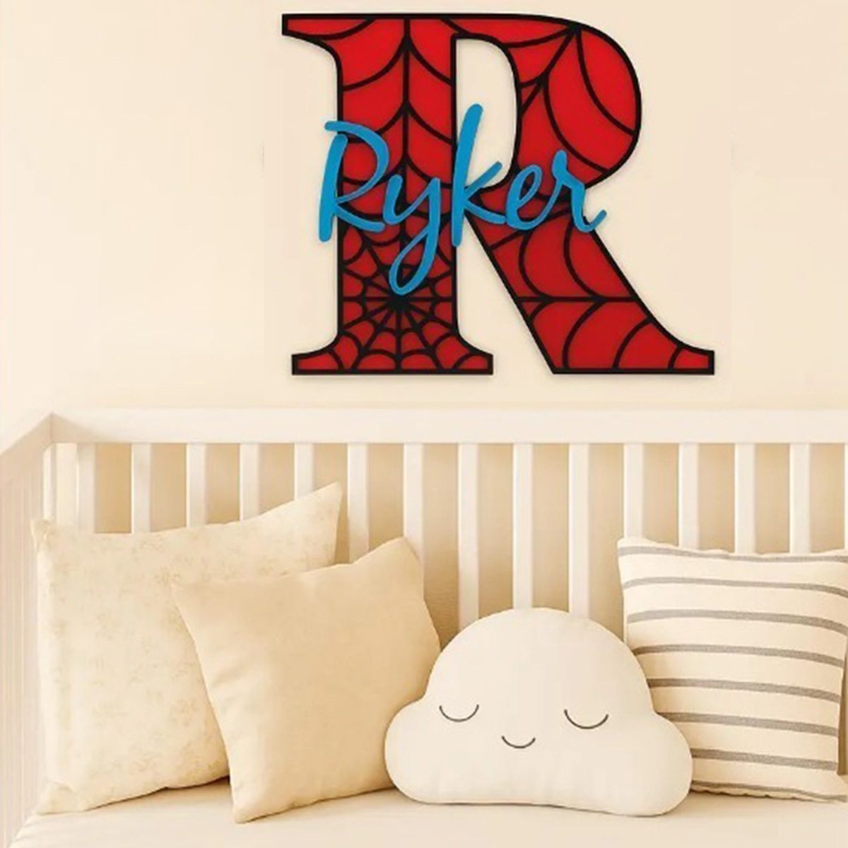 Personalized Spider‑Web Name H - Embroidery Writing 评论和价格