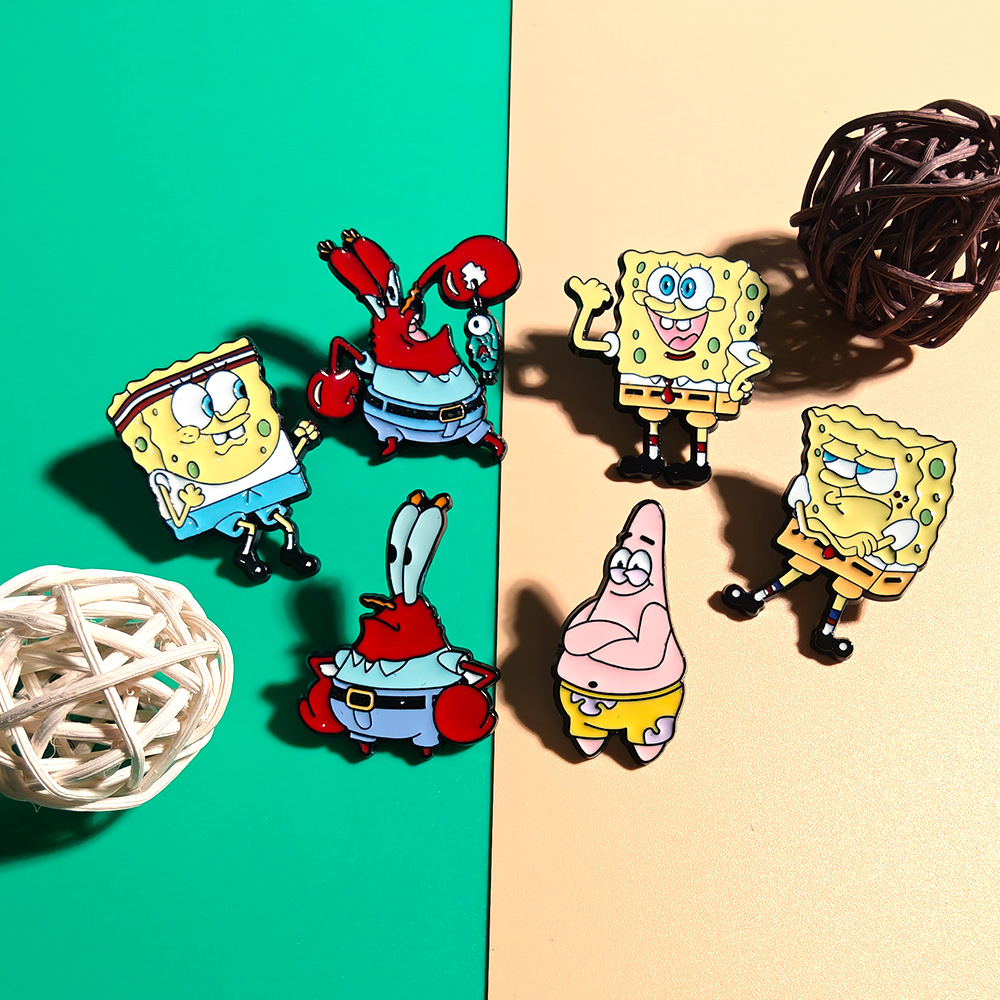 6 Pcs SpongeBob SquarePants An - Embroidery Outfit 评论和价格
