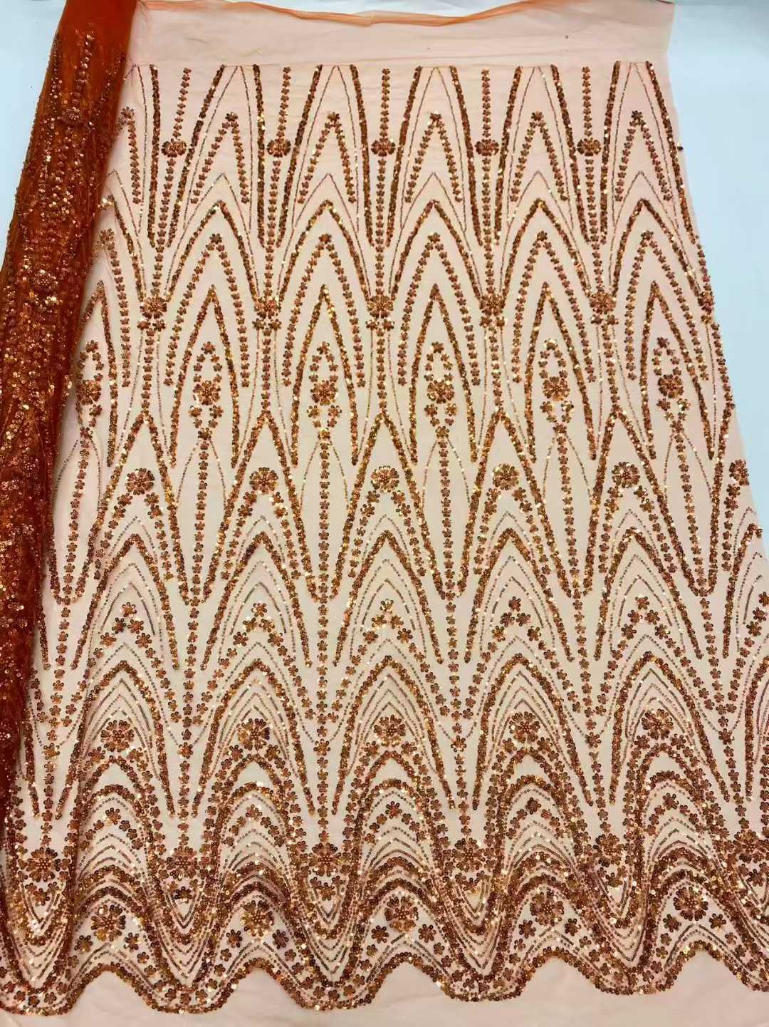 2026 African Nigerian High-Qua - Embroidery Net Dress 评论和价格