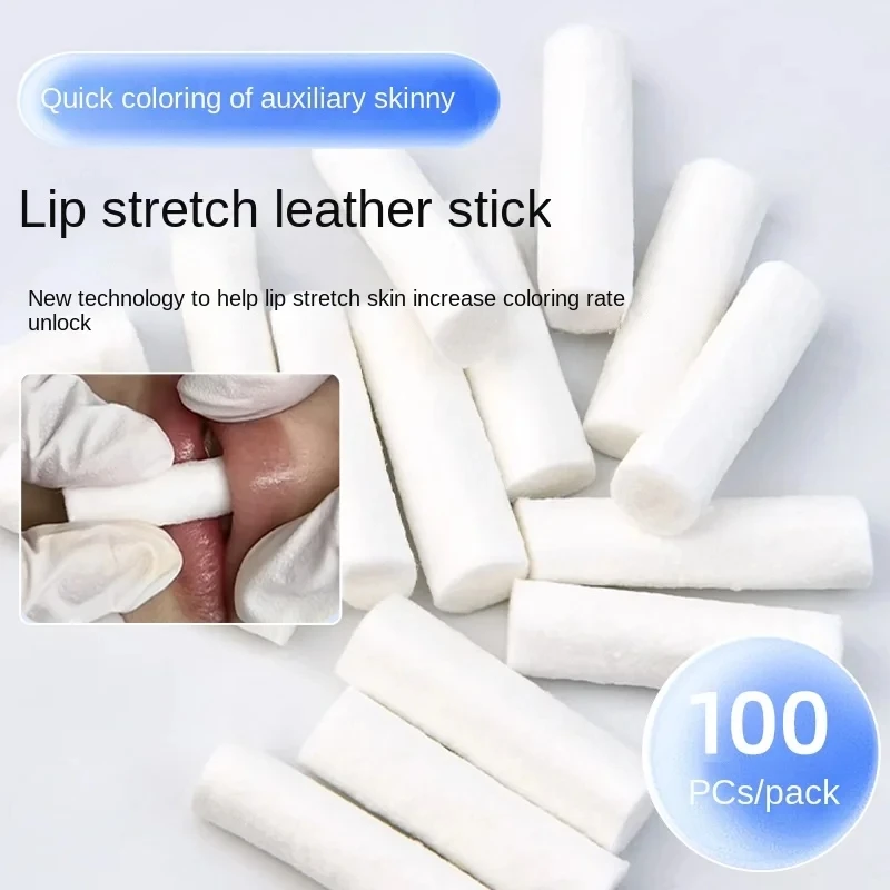 100PCS Disposable Lip Tattoo S - Embroidery Lips 评论和价格