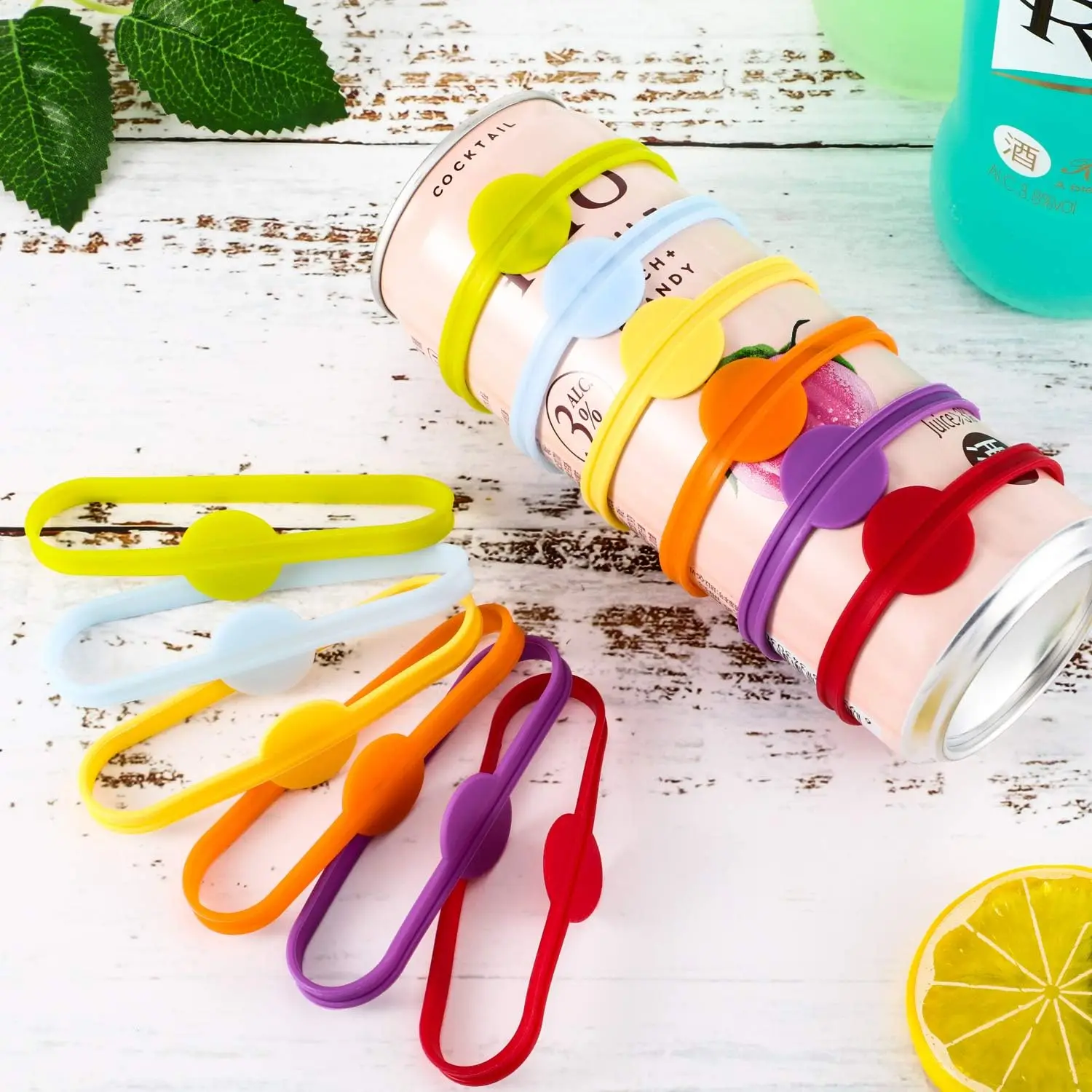 24pcs Wine Labels Glasses Drin - Embroidery Writing 评论和价格