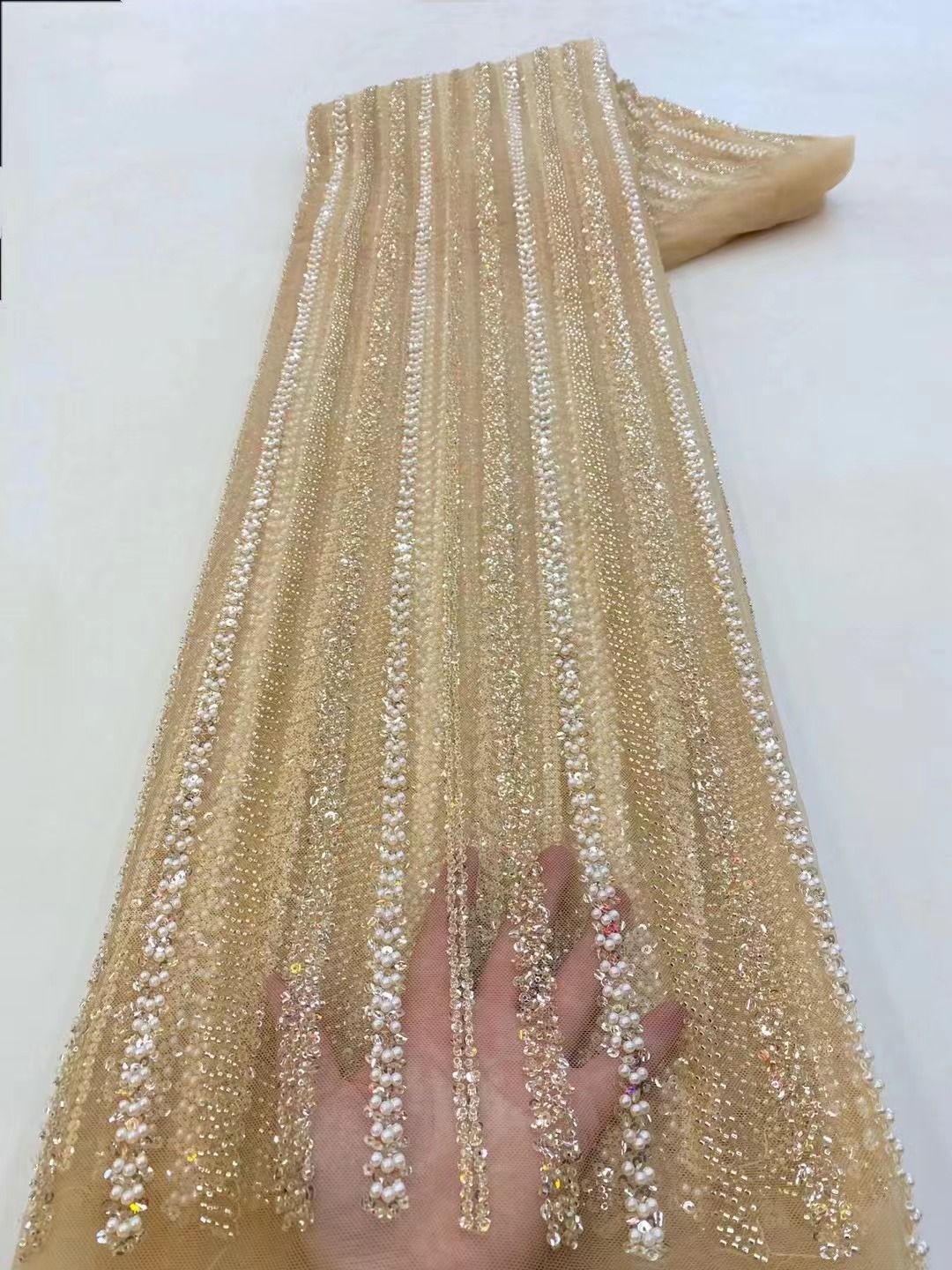 High Quality African Nigerian  - Embroidery Gradient 评论和价格