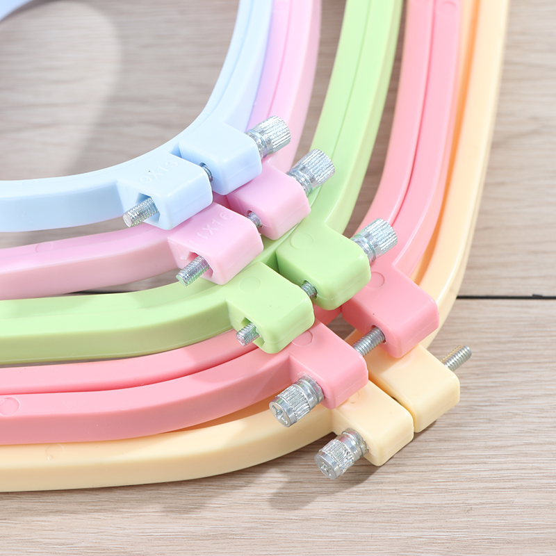 5 Size Plastic DIY Embroidery  - Embroidery Ring Sizes 评论和价格