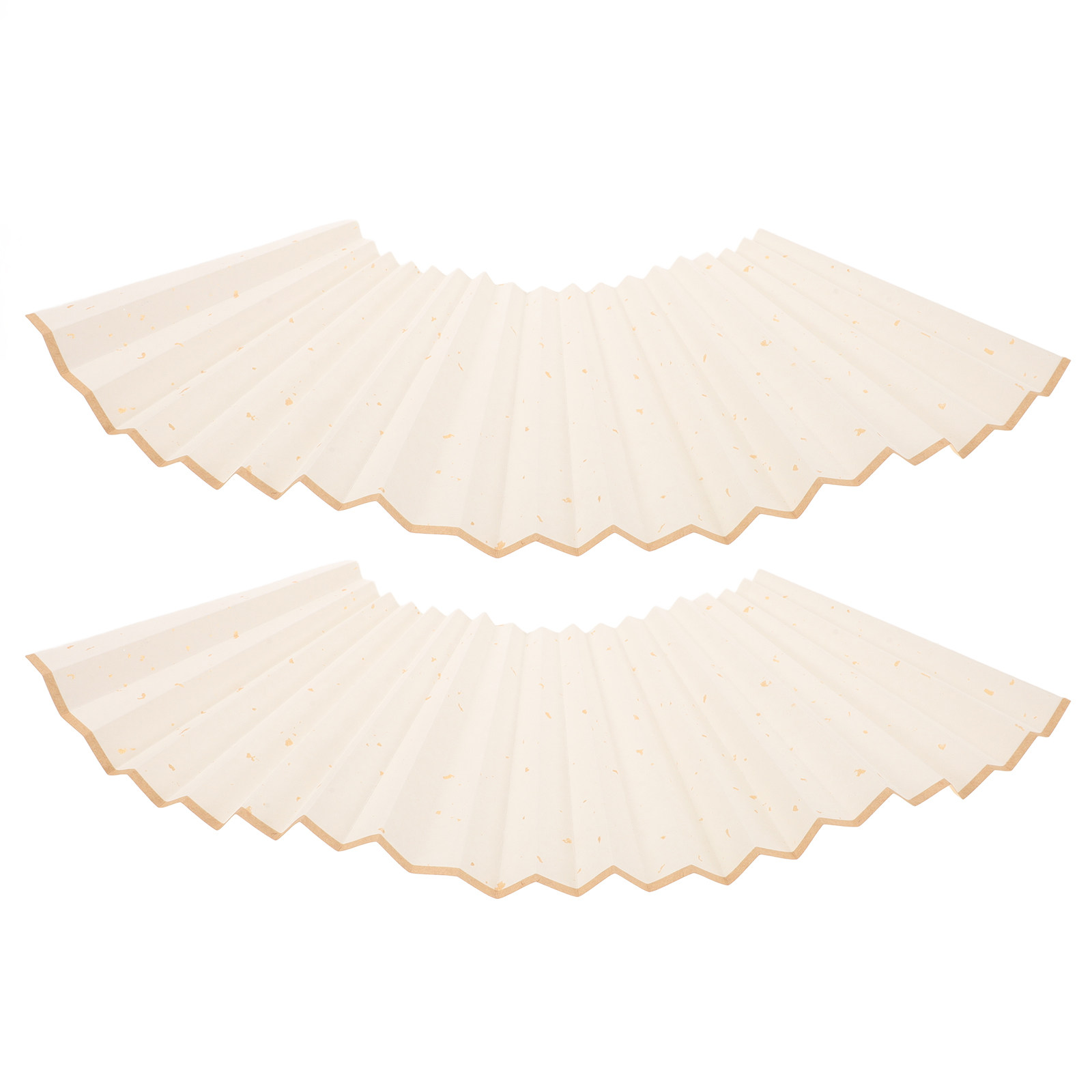 2Pcs Foldable Blank Fan Surfac - Embroidery Sheet 评论和价格