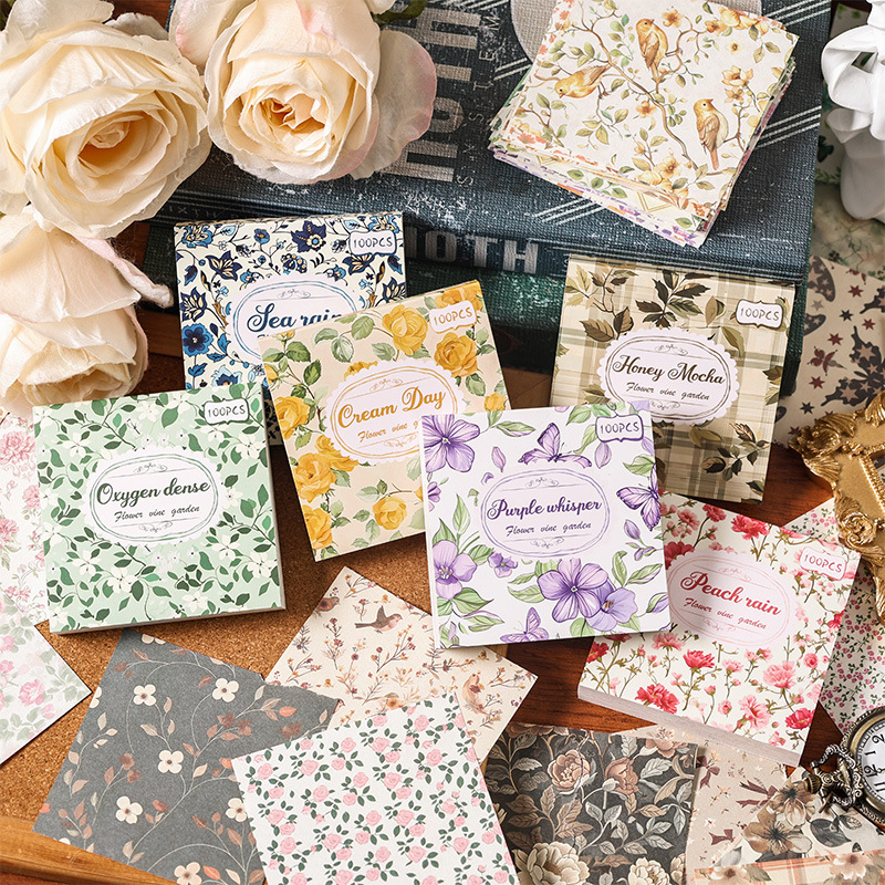Mr. Paper 100pcs Paper Multi S - Embroidery Writing 评论和价格