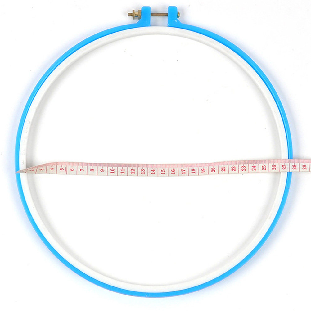 5Pcs Cross Stitch Hoop Set Pla - Embroidery Ring Sizes 评论和价格